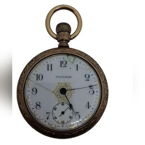 ​Antique Waltham 1906 Goldfilled Pocket Watch - Fahys Montauk Case